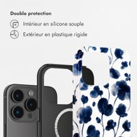 Selencia Coque arrière Vivid avec MagSafe Apple iPhone 15 Pro - Midnight Blossom
