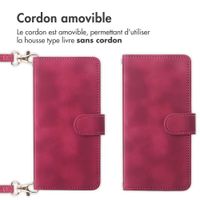 imoshion Etui de télephone portefeuille avec cordon Samsung Galaxy A57 (5G) - Rouge