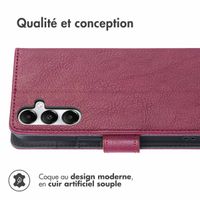 imoshion Étui de télephone portefeuille de luxe Samsung Galaxy A17 (5G) / (4G) - Bordeaux