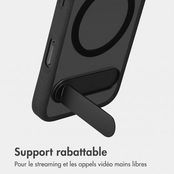 Accezz Coque arrière Hold avec MagSafe Apple iPhone 16 Pro - Black