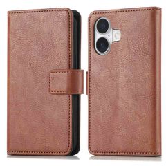 imoshion Étui de télephone portefeuille de luxe Apple iPhone 17 - Marron