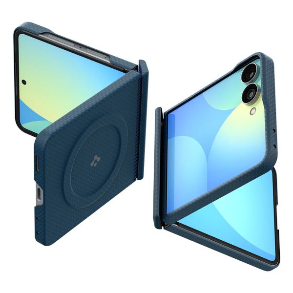 Spigen Coque AirSkin MagSafe Samsung Galaxy Z Flip 8 - Navy