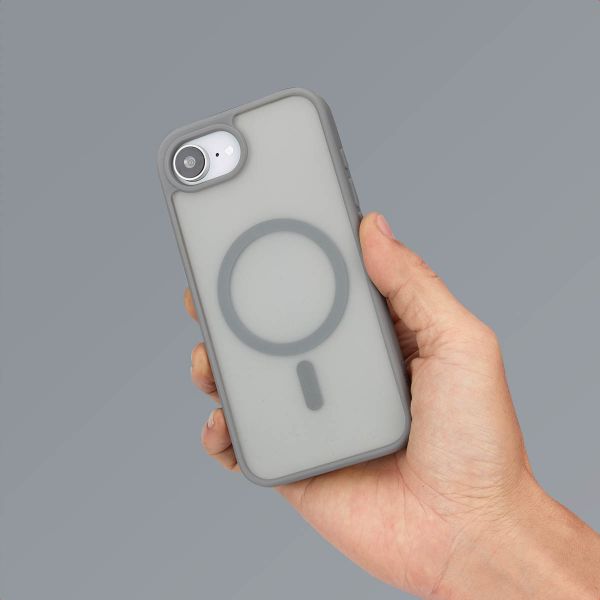 imoshion Coque Color Guard avec MagSafe Apple iPhone 17e / 16e - Gris