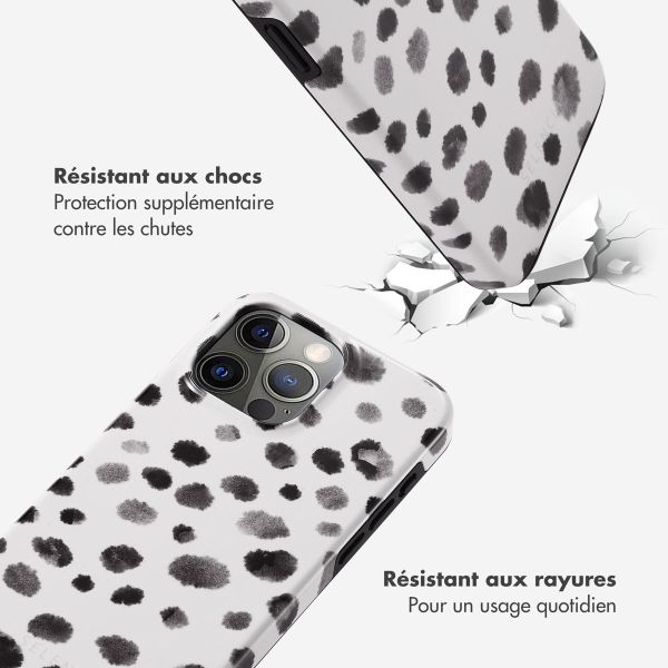 Selencia Coque arrière Vivid Apple iPhone 15 Pro Max - Trendy Leopard