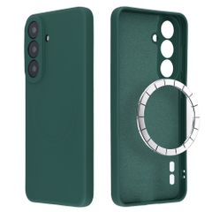 imoshion Coque Couleur avec MagSafe Samsung Galaxy S26 FE - Vert foncé