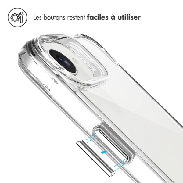 imoshion Coque Rugged Air Apple iPhone 17e / 16e - Transparent