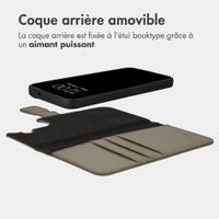 imoshion Étui portefeuille luxe 2-en-1 amovible Samsung Galaxy S26 FE - Vert