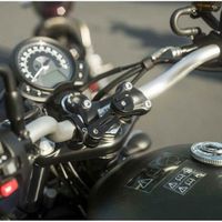 SP Connect Support de téléphone Moto Mount Pro pour vélo / scooter / moto pour coques SPC+ - Noir