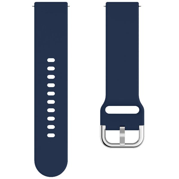 imoshion Bracelet silicone Samsung Galaxy Watch 4 / 5 / 6 / 7 / FE (20 mm) - Bleu foncé