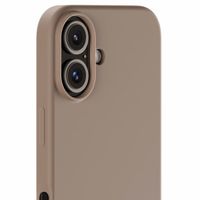 Holdit Coque Silicone Apple iPhone 16 Plus - Mocha Brown