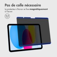 Accezz Protecteur d'écran de confidentialité magnétique Apple iPad 11 (2025) 11 pouces A16 / iPad 10 (2022) 10.9 pouces