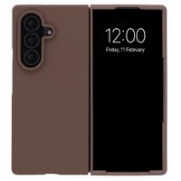Accezz Coque Liquid Silicone avec MagSafe Samsung Galaxy Z Fold 8 Ultra - New Tea Brown