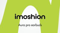 imoshion Aura Pro Écouteurs intra-auriculaires sans fil - Réduction active du bruit (ANC) - Blanc