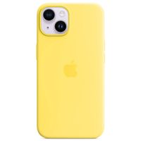 Apple Coque en silicone MagSafe Apple iPhone 14 - Canary Yellow