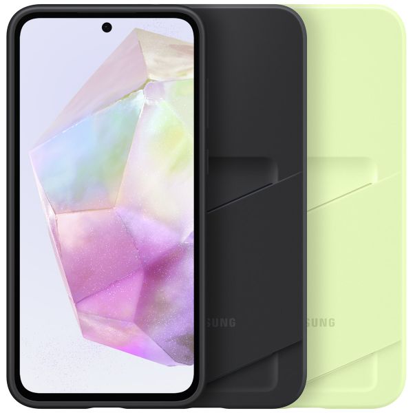 Samsung Original Coque porte-carte Samsung Galaxy A35 - Lime
