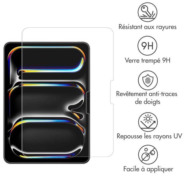 imoshion Protection d'écran en verre trempé Apple iPad Pro 11 (2025) M5 / (2024) M4