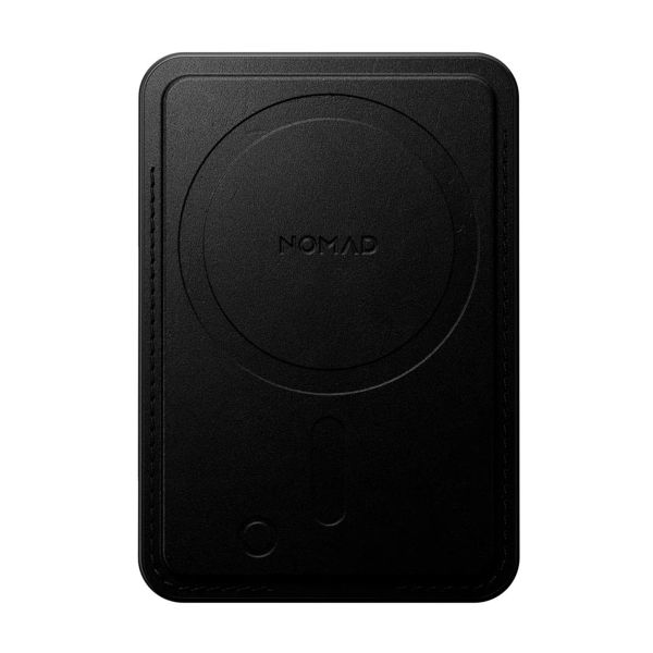 Nomad Portefeuille Mag en cuir avec Apple Find My Tracking - Black