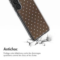 imoshion Coque Design Samsung Galaxy A55 - Polka Dot Bruin