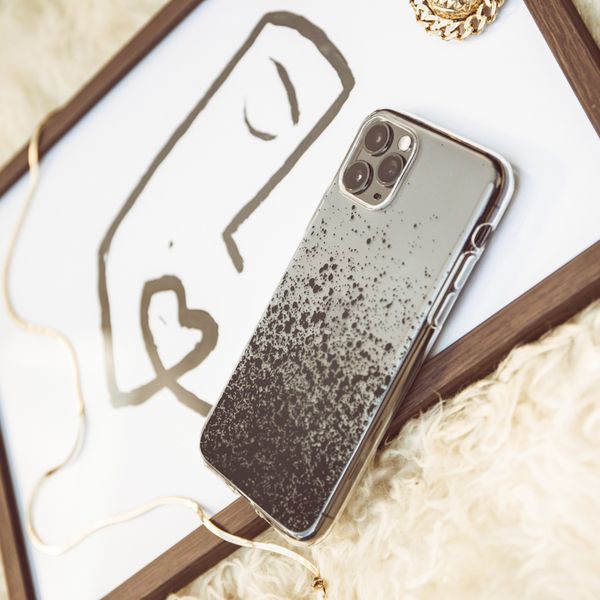 imoshion Coque Design Apple iPhone Xr - Splatter Black