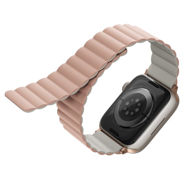 Uniq Bracelet Revix réversible Apple Watch | 38/40/41/42 mm - Blush Pink / Beige