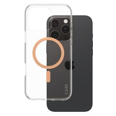 CARE by PanzerGlass Coque Urban Combat MagSafe Apple iPhone 16 Pro Max - Peachy