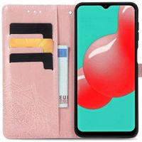 imoshion Etui de télephone Mandala Samsung Galaxy A32 (4G) - Rose Doré
