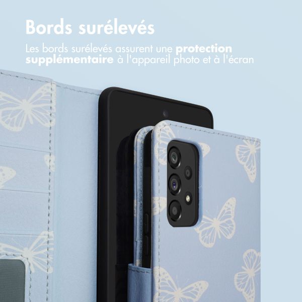 imoshion Étui de télephone portefeuille Design Samsung Galaxy A53 - Butterfly
