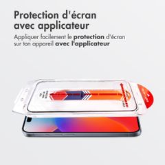 Accezz Protection d'écran en verre trempé avec applicateur - 2-pack Apple iPhone 17