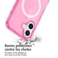 imoshion Coque Pailletée avec MagSafe Apple iPhone 17 - Rose