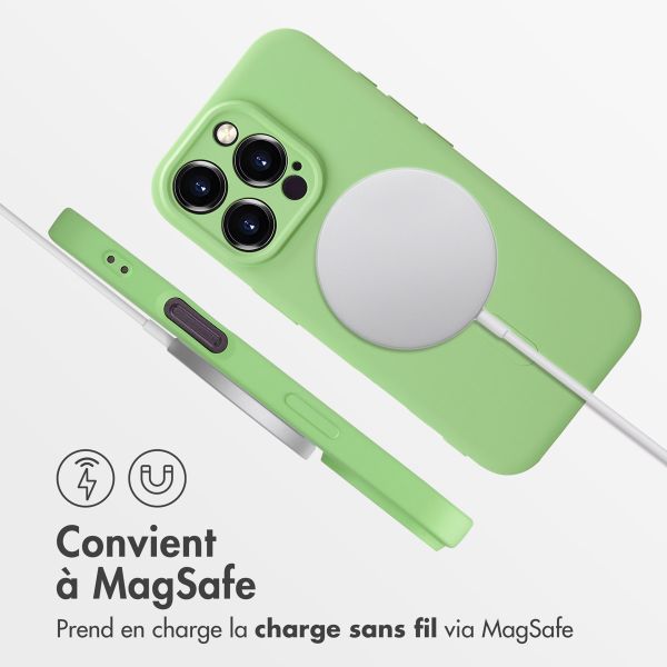 imoshion Coque Couleur avec MagSafe Apple iPhone 16 Pro - Vert