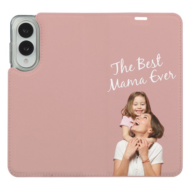 Concevez votre propre housse portefeuille Samsung Galaxy S25 Edge - Blanc