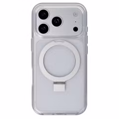 Accezz Coque Ring Stand avec MagSafe Apple iPhone 18 Pro / 17 Pro - Transparent