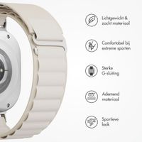 Accezz Bracelet en nylon Alpine Samsung Galaxy Watch Ultra 2 (2026) / Ultra (2024/2025) - Lumière stellaire