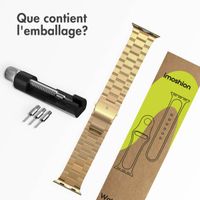 imoshion Bracelet acier Apple Watch | 44/45/46/49 mm - Doré