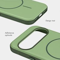 imoshion Coque arrière Color avec Thin MagSafe Ring Google Pixel 9 / 9 Pro - Vert foncé