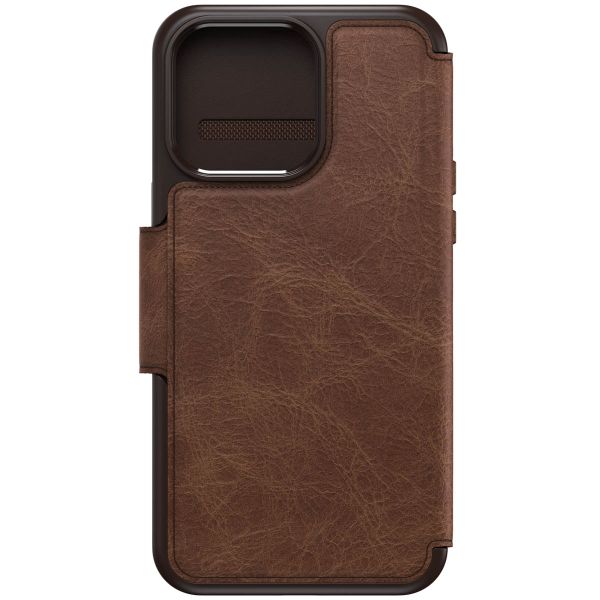 OtterBox Étui de télephone portefeuille Strada MagSafe Apple iPhone 15 Pro Max - Marron