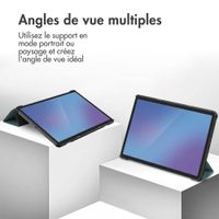 imoshion Coque tablette Trifold Amazon Fire Max 11 - Vert foncé