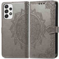 imoshion Etui de télephone Mandala Samsung Galaxy A33 - Gris