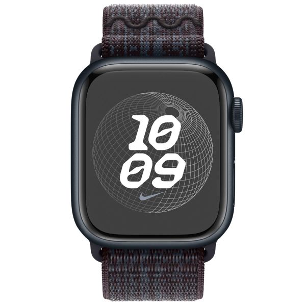 Apple Bracelet Nike Sport Loop Apple Watch | 38/40/41/42 mm - Black & Blue