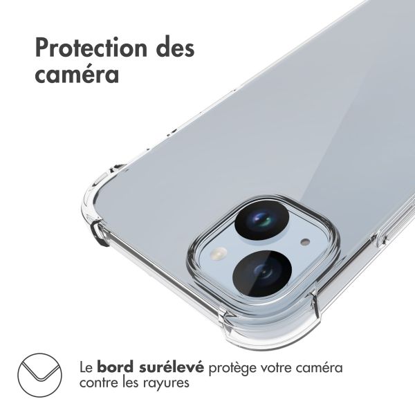 imoshion Shockproof Case Apple iPhone 15 Plus - Transparent