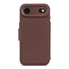 Decoded Portefeuille détachable 2 en 1 en cuir MagSafe Apple iPhone Air - Chocolate Brown