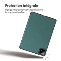 imoshion Coque tablette Trifold Xiaomi Pad 7 / 7 Pro / 8 / 8 Pro - Vert foncé