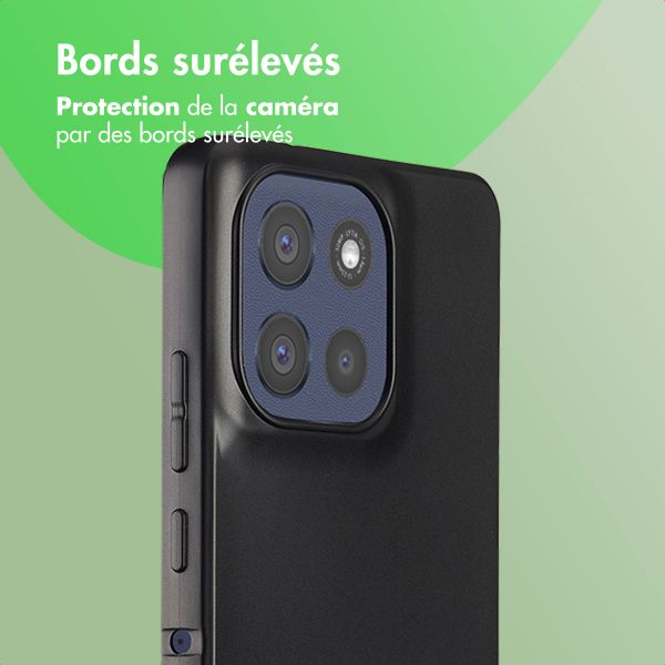 imoshion Coque Couleur Motorola Moto G86 Power - Noir