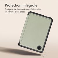 imoshion Étui de liseuse portefeuille design Pliable Kobo Clara Colour / BW - Floral Green