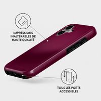 Burga Coque Tough MagSafe Apple iPhone 17 - Dark Cherry