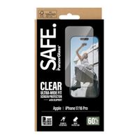 SAFE by PanzerGlass Ultra-Wide Fit Protection d’Écran avec EasyAligner Apple iPhone 17 / 16 Pro