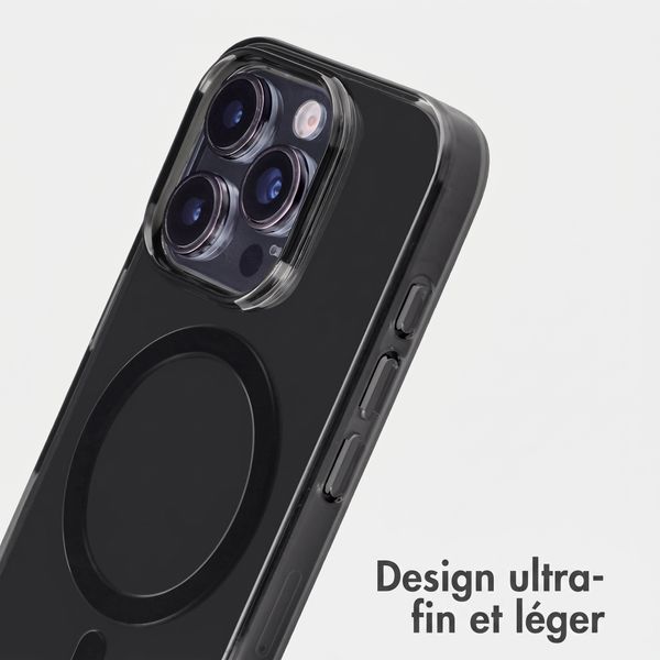 Accezz Lite coque arrière avec MagSafe Apple iPhone 16 Pro - Smokey Clear