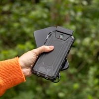 imoshion Solar Powerbank - Batterie externe avec panneau solaire - Charge rapide et fourniture d'énergie - 20.000 mAh - Noir