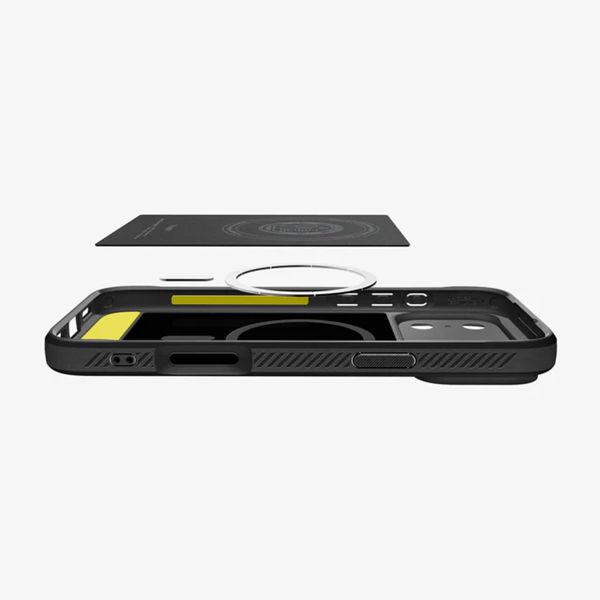 Spigen Coque Rugged Armor MagSafe Apple iPhone 17 Pro - Matte Black