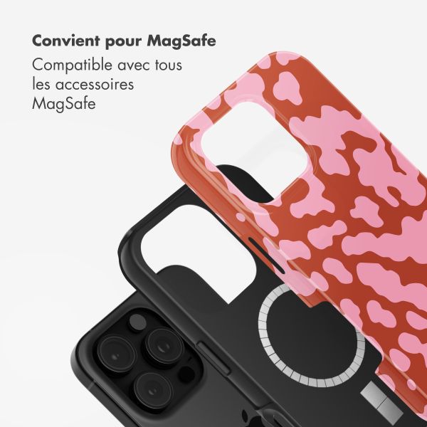 Selencia Coque arrière Vivid avec MagSafe Apple iPhone 16 Pro Max - Moo’d Blush Pink